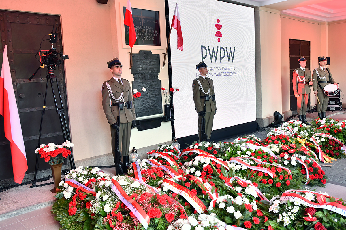 Fundacja PWPW upamiętniła bohaterów sierpnia 1944 roku